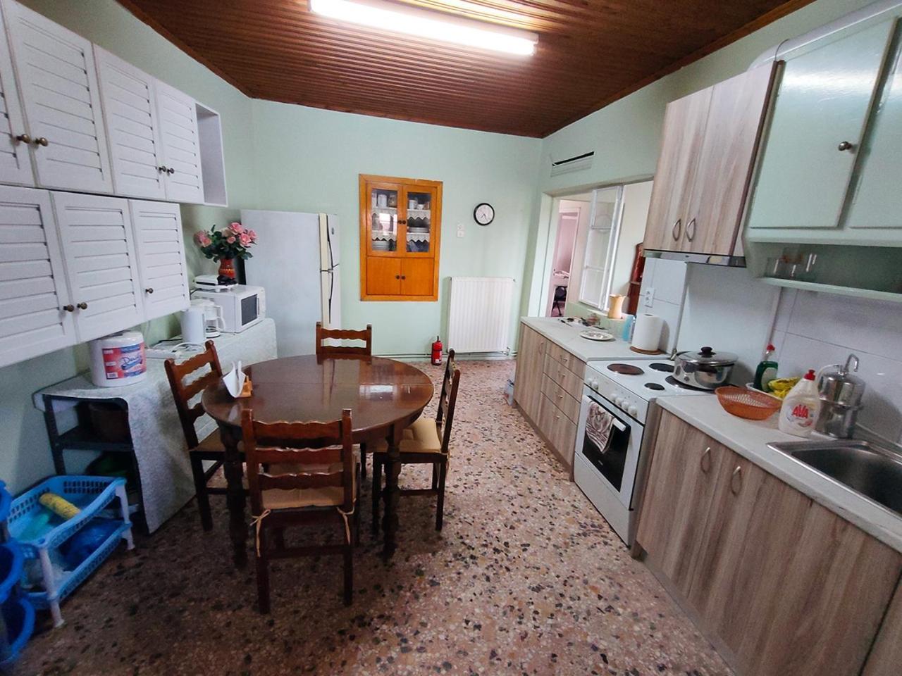 Vintage House With A Fantastic View Apartman Mavrommáti Kültér fotó