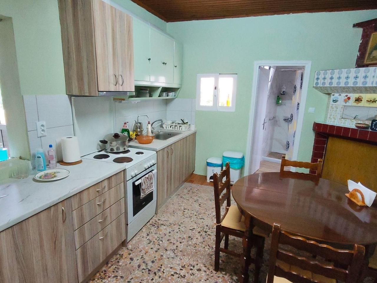 Vintage House With A Fantastic View Apartman Mavrommáti Kültér fotó